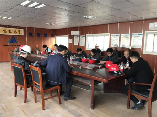 【一线投影】杭州yy易游体育集团山水文园项目顺利通过怀远县2020年下半年质量执法检查