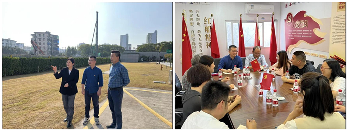 项目部与社区开展党建联建，共同探讨一期、二期的改进提升.jpg